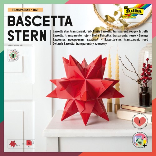 Folia bascetta stern - folia, 20x20cm