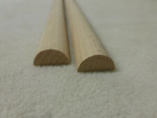 1Stk in 100cm Buche Halbrundleiste Buche 10x20mm Holzleisten Halbrund