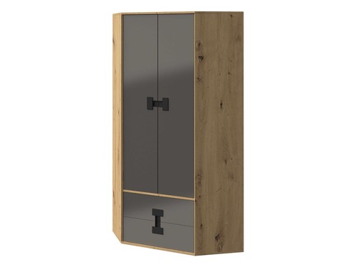 Eckkleiderschrank bakune b02 - ,