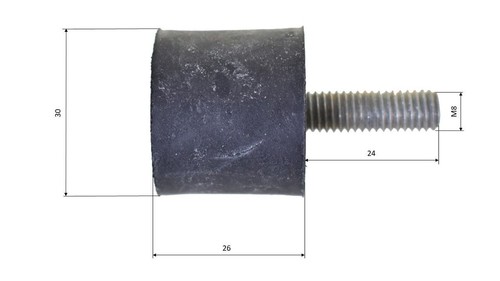 Silentblock gummimetalllager - silentblock,,