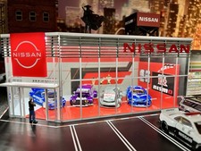 ? 1:64 Nissan Diorama Display Diecast Modellauto Assembly Showroom Dealership