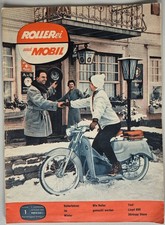 Vintage Zeitschrift Rollerei und Mobil Heft #1 1956 Lloyd 600 Dürkopp Diana