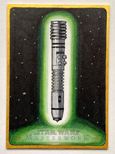 2019 Star Wars Masterwork 1/1 Sketch Card Kit Fisto Lightsaber by Seth Groves