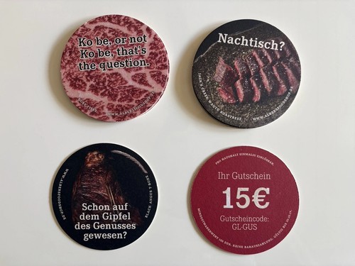 Bierdeckel untersetzer - bierdeckel,