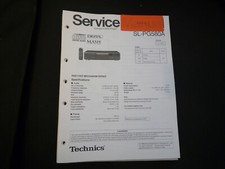 Original Service Manual Schaltplan Technics SL-PG580A