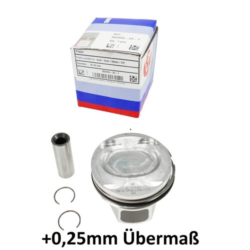 Kolben 25mm übermaß für - kolben, +0,25mm