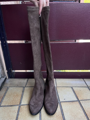 Angela stiefel braun taupe - stiefel,