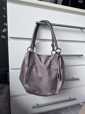 Abro Handtasche Leder taupe