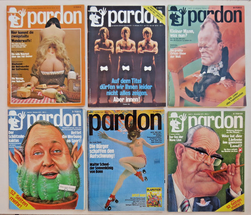 Ausgaben von pardon - ausgaben,