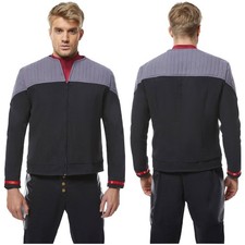 Jean-Luc Picard Jacke Cosplay Kostüm Outfits Mantel Halloween Kostüm Uniformen
