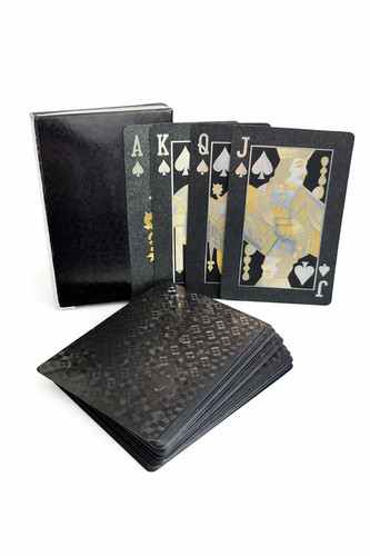 Neue schwarze pokerkarten aus - schwarze,