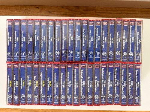 Tkkg kassetten hellblaue serie - kassetten,