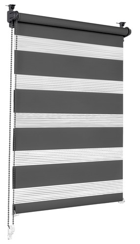 Doppelrollo anthrazit duo - anthrazit,