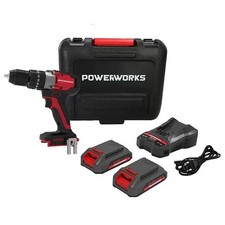 24V Akku Akku-Bohrschrauber 60Nm Powerworks PD24DD60K2X