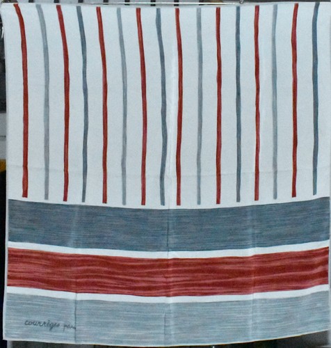 Courrèges seidentuch x - 77, cm