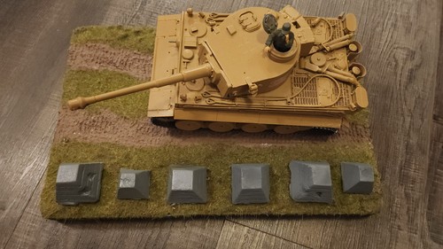 Panzerhügel der wehrmacht - 6x,