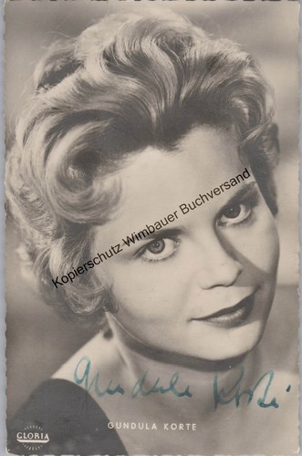 Original autogramm gundula - autogramm,