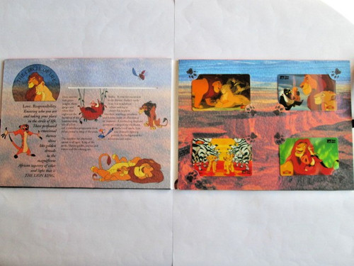 Telefonkarte disney the - disney, lion