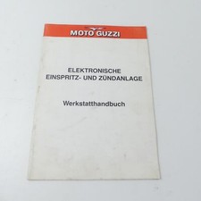 original Werkstatthandbuch Moto Guzzi Elektronische Einspritz- und Zündanlage