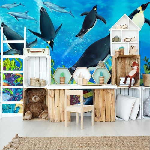 Vinyl fototapete kinderzimmer - vinyl,