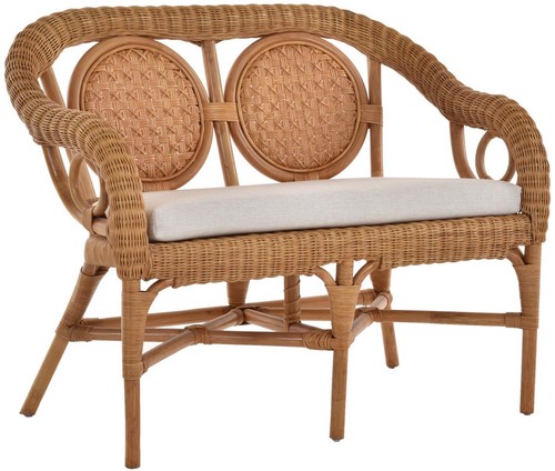 Zweisitzer rattanbank - zweisitzer,