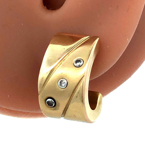 Designer 14k gelbgold runde - designer,