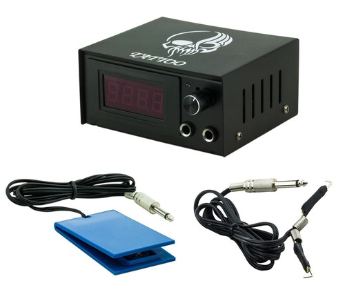 Tätowierung set netzteil - netzteil, lcd