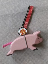 Holztiere Bauernhof Ferkel