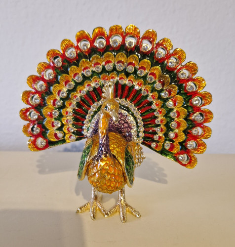 Schmuckkasten pfau - schmuckkasten,