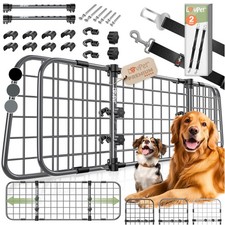 LovPet® Hundegitter Auto Trenngitter Gepäckraumgitter Kofferraum Schutz Gitter