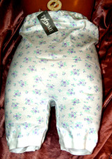 Neu! Höschen Langbeinslip Unterhose Schlüpfer Cotton weiß - flieder THIEME 50