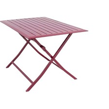 GREEN LOUNGE Alu-Klapptisch wetterfest max. Belastung 50kg ca. 80x120x73cm