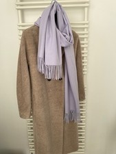 Damen Accessoires Stola/Schal mit Fransen Max Mara Intrend Lila