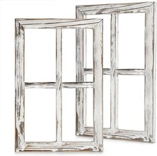 Wand Vintage Holzfensterrahmen