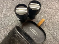 Historical German Navy Binoculars around 1910 / W. Ludolph Bremerhaven/ Serviced
