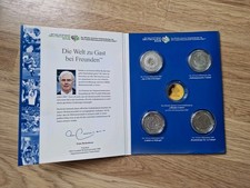 FIFA WM 2006 Offizielle 10 Silber-Euro Sammlung der Deutschen Gedenkausgaben
