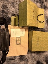 Gucci Bauchtasche In Schwarz