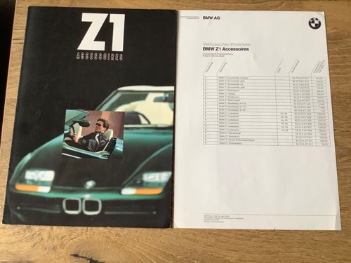 Bmw prospekt zubehör - z1,
