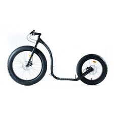 KICKBIKE FATMAX 26"20" Black Dogscooter Tretroller Erwachsene