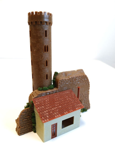 Faller stadtmauer turm kiosk - stadtmauer,