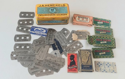 Antike seltene rasierklingen - seltene,
