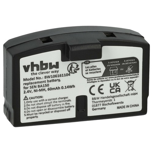 Akku für sennheiser set tv - für,