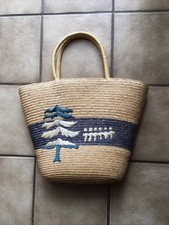 Basttasche Badetasche Retro