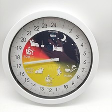 Alzheimer Uhr Wanduhren Wohnaccessoires Mobilitätshilfe Senioren Wohnzimmeruhr g