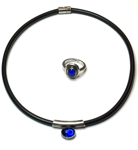 Set collier kette ring - set,