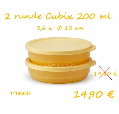 Tupperware 200 cubix - ml,