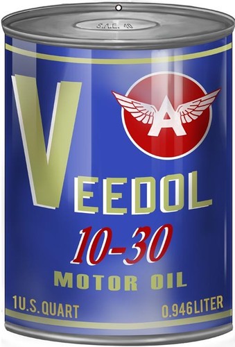 Blechschild öl dose - blechschild, dose"