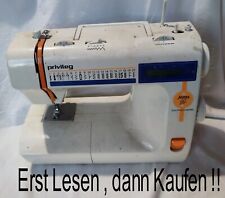Privileg Jeans 3120D Nähmaschine Nähplatte Nähfuß Spule Greifer Nähpedal