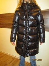 ⛄️❄️Woolrich Daunen Jacke Parka Mantel schwarz Puffer  Gr 16  164 176 ⛄️❄️