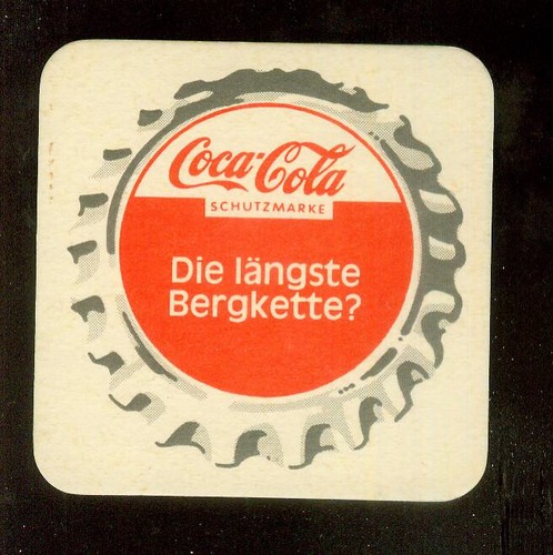 Bierdeckel coca cola - bierdeckel, (35)